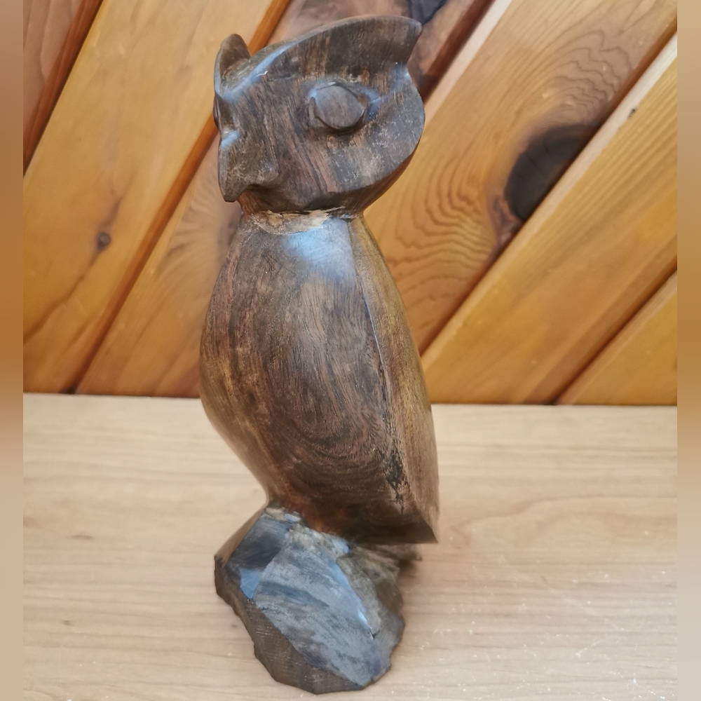 Vintage Ironwood Owl